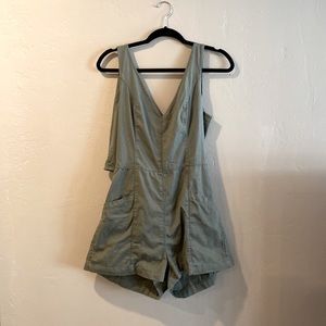 Green Aerie Romper